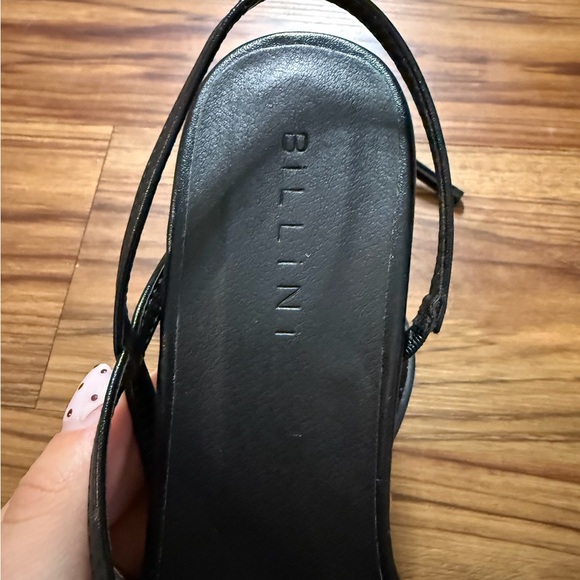 Billini Sylvia Black Strappy Heels - Picture 7 of 7